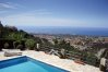 从LEPTOS Kamares的塔拉村的山丘上的豪华别墅难忘的海岸景色 - 最好的转售物业的塞浦路斯