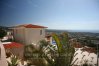 别墅Peyia的全景图 - 理想的地中海海岸线的全景