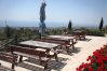 塔拉餐厅的市政公园，塞浦路斯